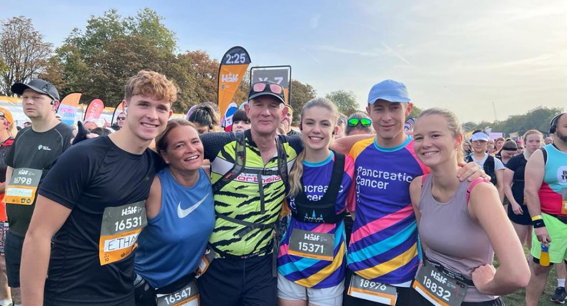 Royal Parks Half Marathon in aid of Pancreatic Cancel UK – October 2023